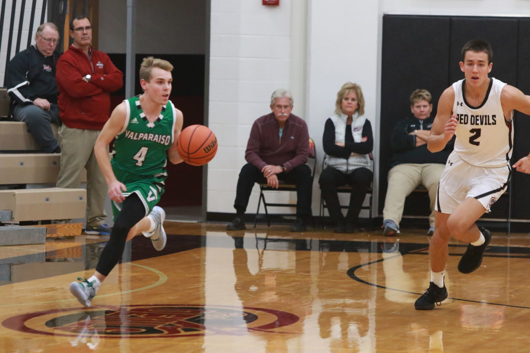 Gallery: Boys basketball - Valparaiso at Lowell